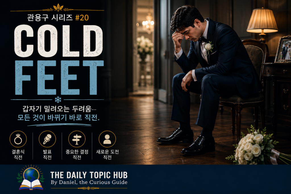 관용어 시리즈 #20: Cold Feet