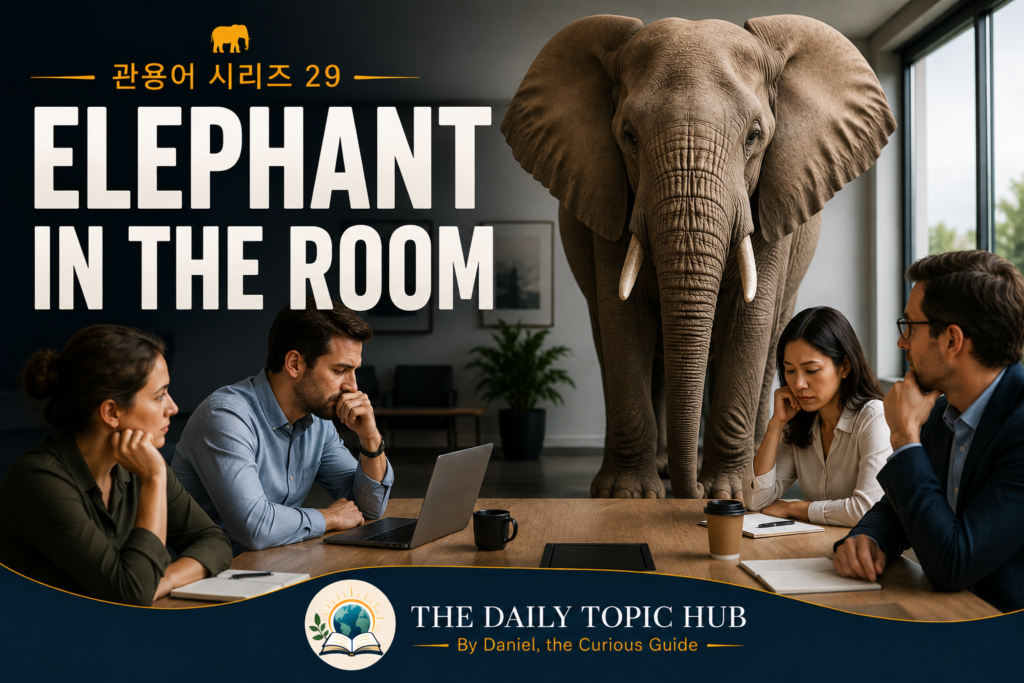 관용어 시리즈 #29: Elephant in the Room