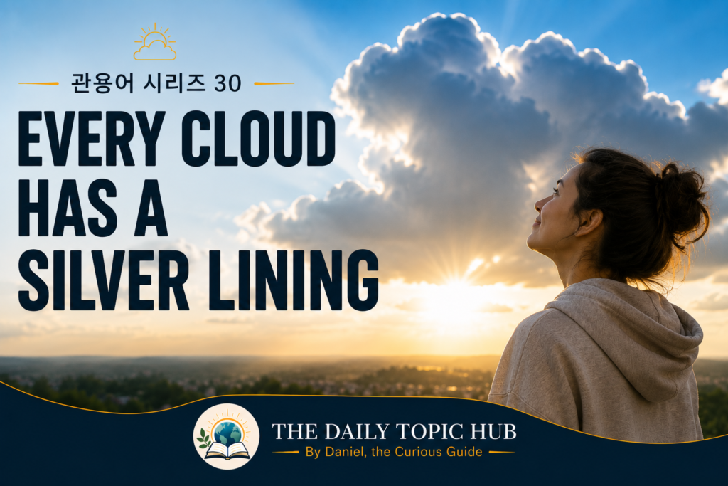 관용어 시리즈 #30: Every Cloud Has a Silver Lining
